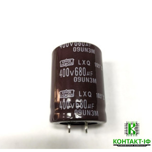 Конденсатор 400v 680uF 40x30 +105°C Nippon Chemi-con (09UN3M)