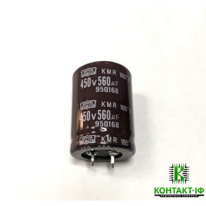 Конденсатор 450v 560uF 40x30 +105°C Nippon Chemi-con (95Q168)