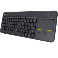 Клавіатура бездротова Logitech K400 Plus Black