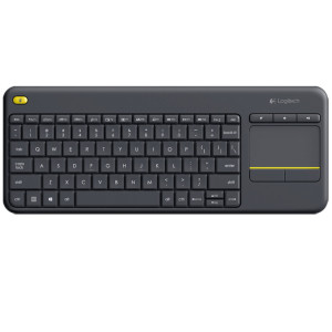 Клавіатура бездротова Logitech K400 Plus Black