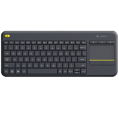Клавіатура бездротова Logitech K400 Plus Black