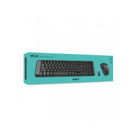 Комплект бездротовий Logitech Wireless Combo MK220 RU Black