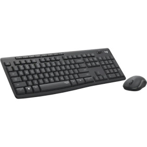 Комплект бездротовий Logitech Silent Wireless Combo MK295 Black (клавіатура+мишка)