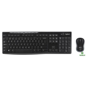 Комплект бездротовий (клавіатура+мишка) Logitech Wireless Combo MK270 Black