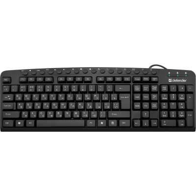 Клавіатура дротова Defender Focus HB-470 USB