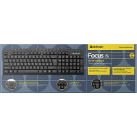 Клавіатура дротова Defender Focus HB-470 USB