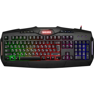 Клавіатура дротова Defender Goser GK-772L BLACK USB