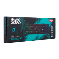 Клавіатура дротова ERGO KB-610 BLACK USB