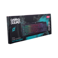 Клавіатура дротова ERGO KB-620 BLACK USB