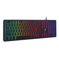 Клавіатура дротова ERGO KB-630 BLACK USB