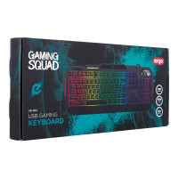 Клавіатура дротова ERGO KB-680 BLACK USB