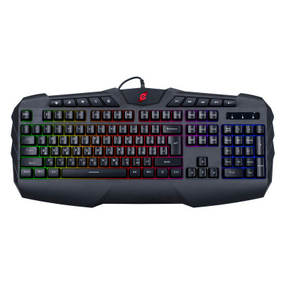 Клавіатура дротова ERGO KB-810 BLACK USB