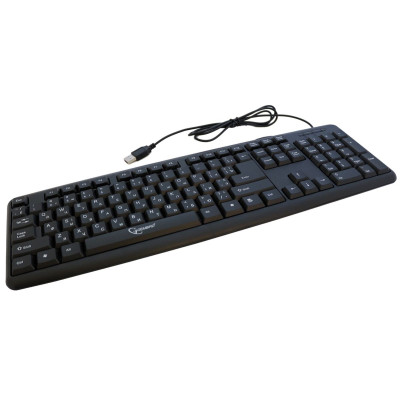 Клавіатура Gembird KB-U-103-UA Standart Keyboard Black