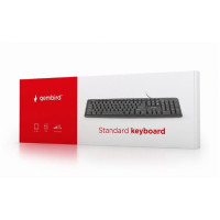 Клавіатура Gembird KB-U-103-UA Standart Keyboard Black