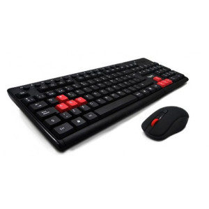 Клавіатура+мишка безпровідна Havit HV-KB257GCM USB