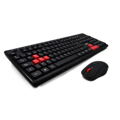 Клавіатура+мишка безпровідна Havit HV-KB257GCM USB