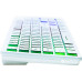 Клавіатура дротова Real-El Comfort 7070 Backlit USB White
