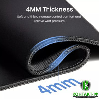 Килимок UGREEN Mouse Pad Gaming Mat 800x300x4mm Black (LP575) (90677)