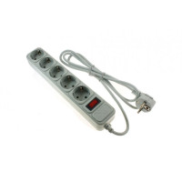 Мережевий фільтр Maxxter SPM5-G-6G(B) 5 роз 1.8м