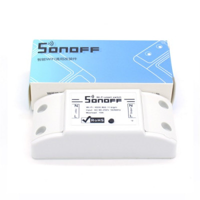 Бездротовий Wi-fi вимикач Sonoff Basic (розумний дім)