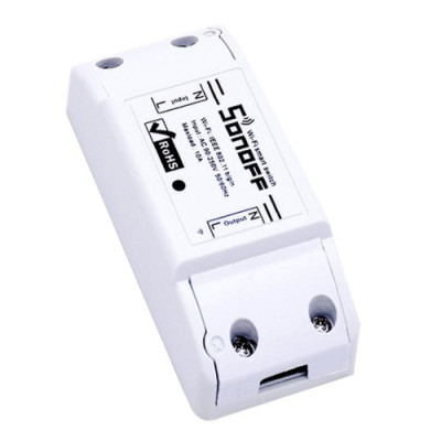Бездротовий Wi-fi вимикач Sonoff Basic (розумний дім) б/в