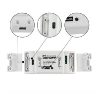 Бездротовий Wi-fi вимикач Sonoff Basic (розумний дім)